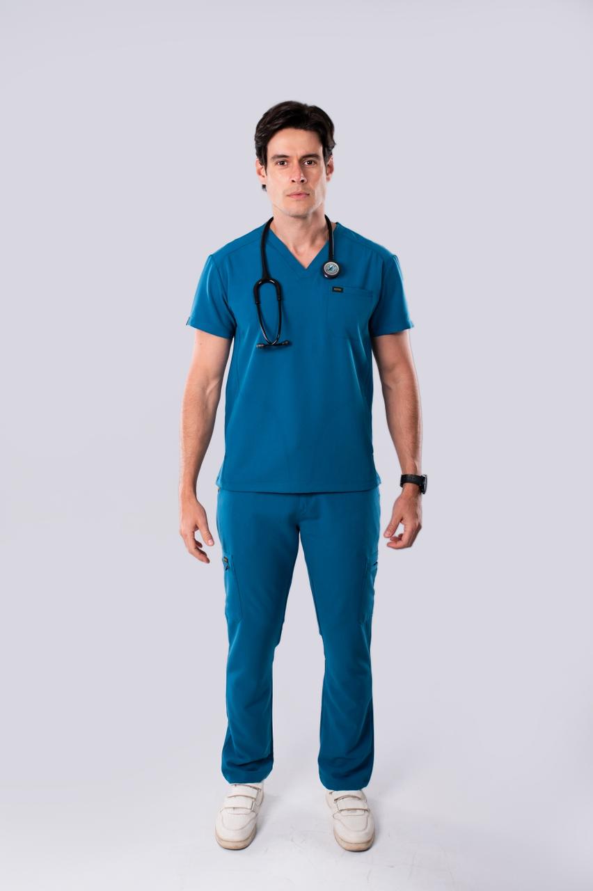 Royal Man Gold Scrub Set
