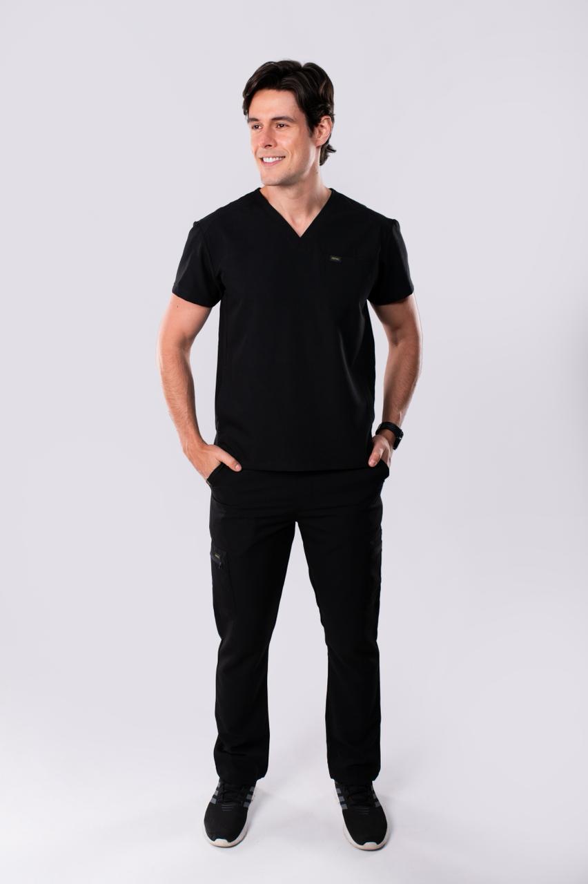 Royal Man Gold Scrub Set