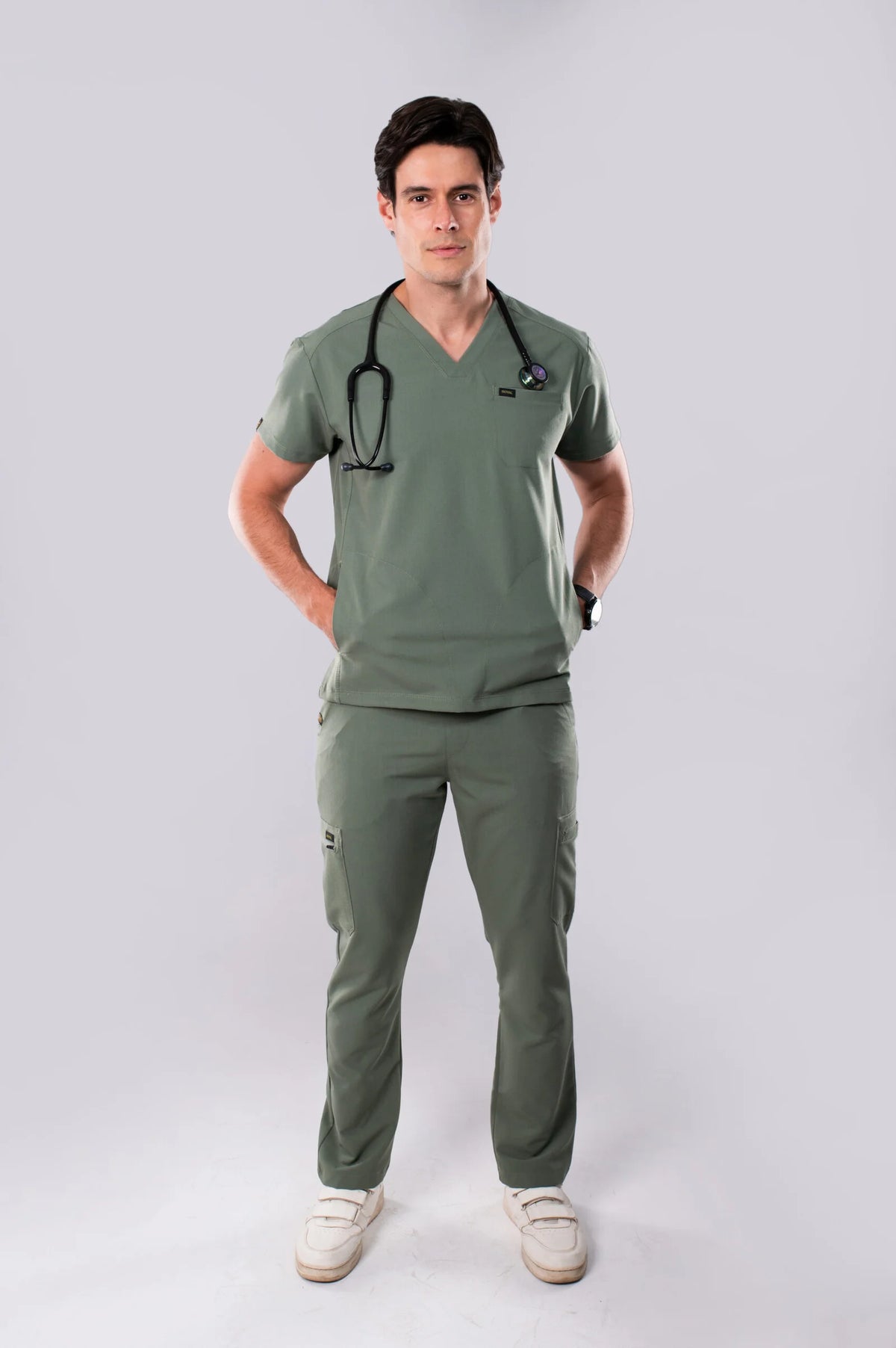 Royal Man Gold Scrub Set