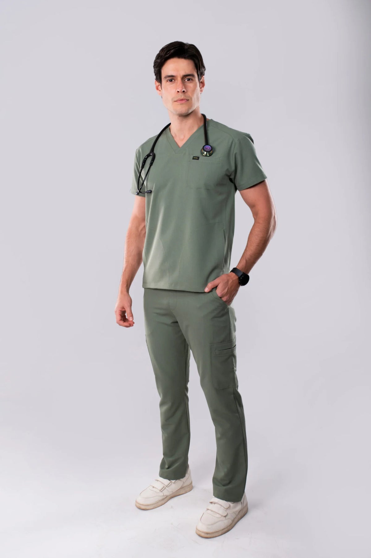 Royal Man Gold Scrub Set