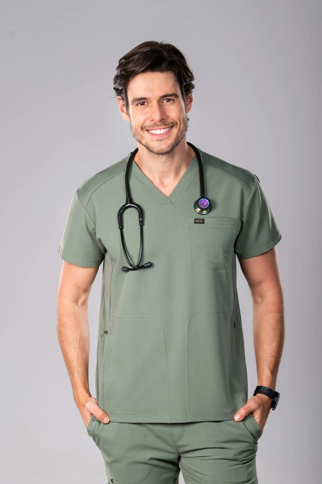 Royal man Premium  Scrub Set