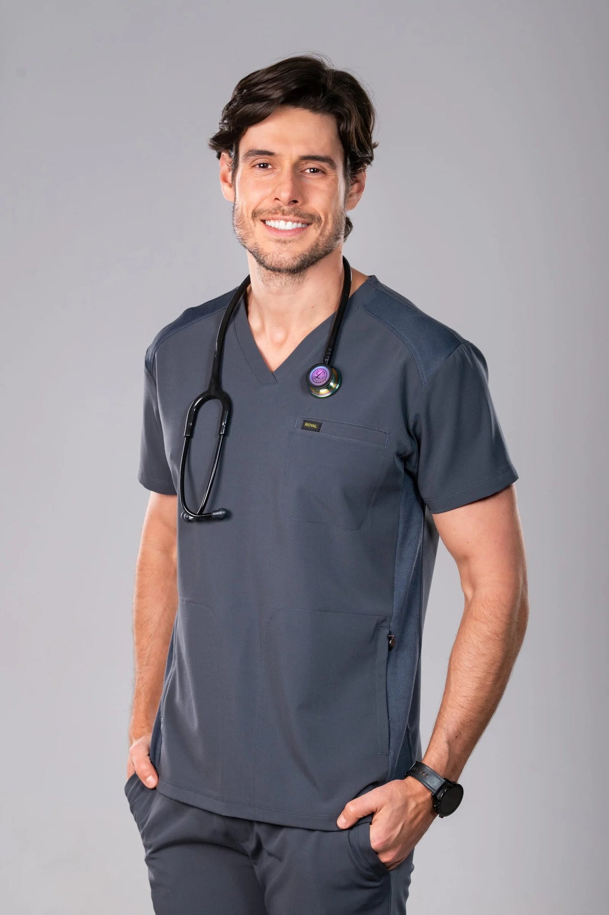 Royal man Premium  Scrub Set